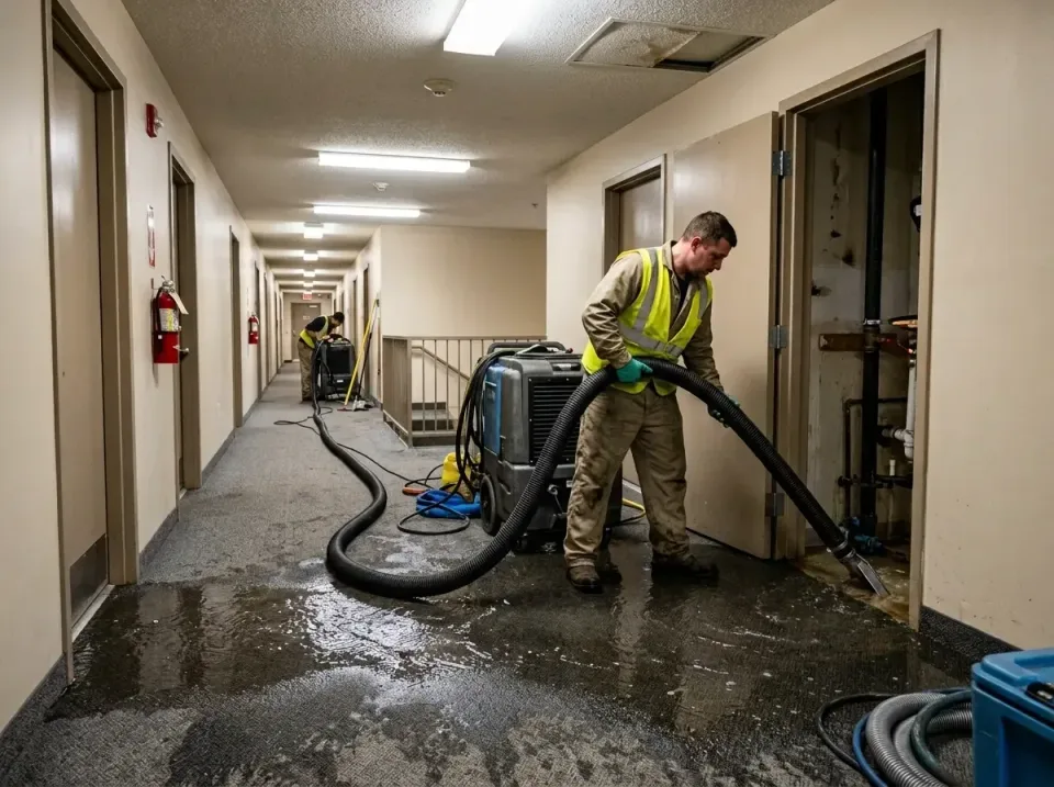 multi-unit-apartment-hallway-f-005 — frequently asked questions, Emergency Burst Pipe Water Extraction & Removal in Walnut P…